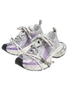 3XL Low-Top Sneakers Purple Grey - BALENCIAGA - BALAAN 2