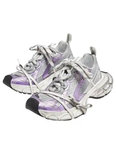 3XL Low-Top Sneakers Purple Grey - BALENCIAGA - BALAAN 2