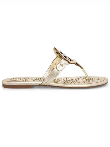 Miller scallop sandals gold 51865723 SPARK GOLD - TORY BURCH - BALAAN 1