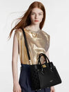 On My Side MM Tote Bag Black - LOUIS VUITTON - BALAAN 2