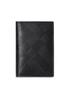 Check 2 Fold Card Wallet Black - BURBERRY - BALAAN 1