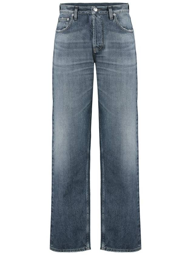 Washed Japanese Denim Jeans Blue - BURBERRY - BALAAN 2