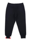 Kids back wappen patch three stripes color combination training pants navy 8H00001 899PS 778 8 10A - MONCLER - BALAAN 2