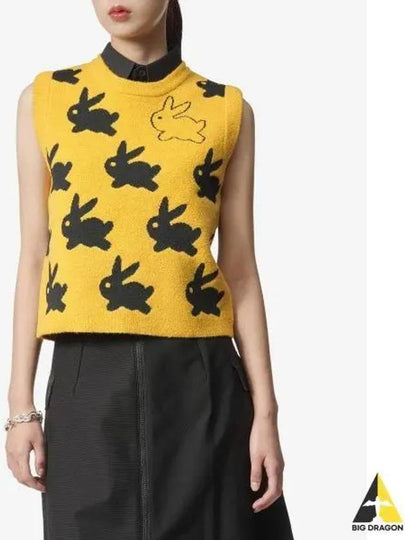 Bunny Motif Knit Vest KW1011YN0268212 - JW ANDERSON - BALAAN 2