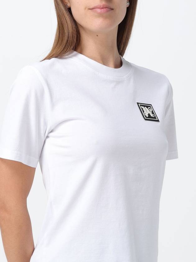 T-shirt con mini logo Palm Angels - PALM ANGELS - BALAAN 5