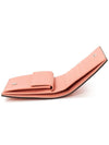 Gancini Compact Half Wallet Coral - SALVATORE FERRAGAMO - BALAAN 6