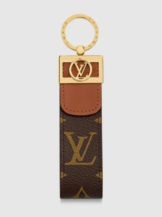 Dauphine Dragonne Key Holder Brown - LOUIS VUITTON - BALAAN 2