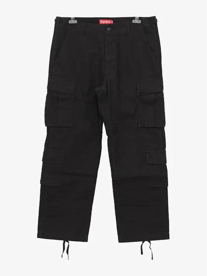 FW22P57 BLACK patch logo cargo pants - SUPREME - BALAAN 2