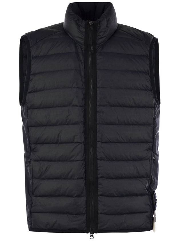 Down jacket with zip - STONE ISLAND - BALAAN 1