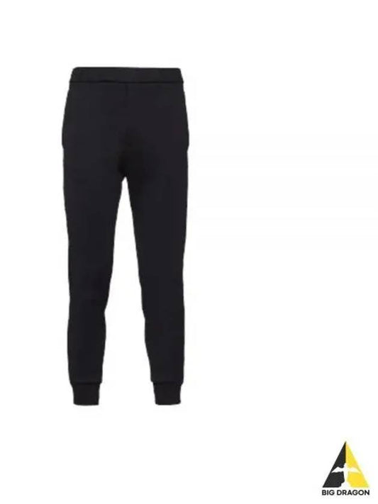 Triangle Logo Skinny Fit Track Pants Black - PRADA - BALAAN 2