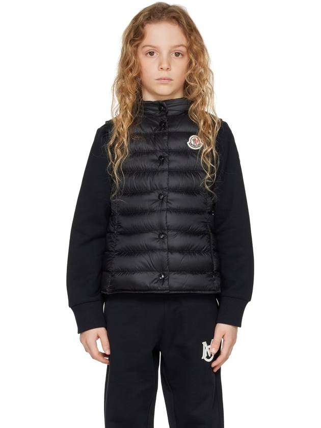 Kids LIANE Lightweight Padded Vest Black Girls 8A - MONCLER - BALAAN 1