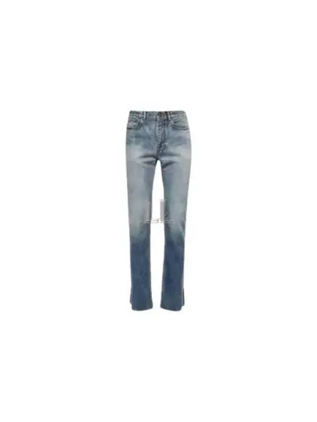 Super Fit Washed Denim Jeans Blue - BALENCIAGA - BALAAN 2