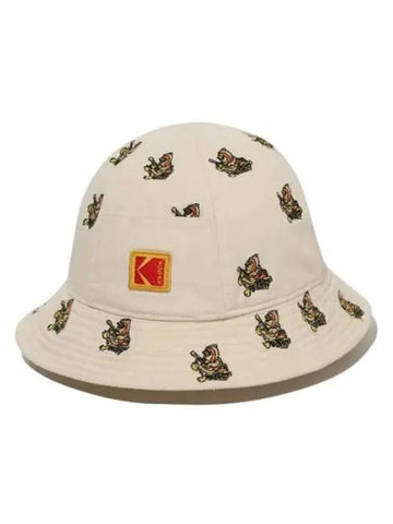 KODAK Apparel Pattern Bucket Hat IVORY - KODO - BALAAN 1