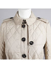 Quilted trench coat - BURBERRY - BALAAN 4