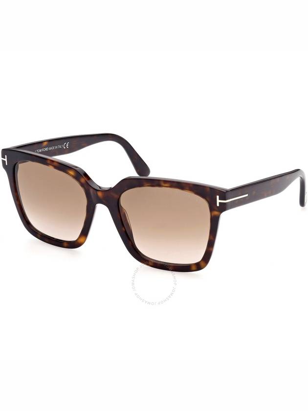 Tom Ford Selby Brown Gradient Square Ladies Sunglasses FT0952 52F 55 - TOM FORD - BALAAN 1