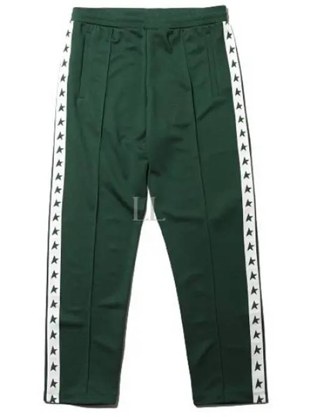 Men's Road Tapered Track Pants Green - GOLDEN GOOSE - BALAAN 2