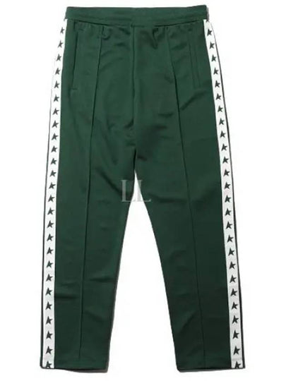 Men's Road Tapered Track Pants Green - GOLDEN GOOSE - BALAAN 2