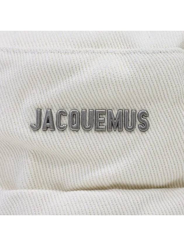 Le bob Gadjo Bucket Hat Offwhite - JACQUEMUS - BALAAN 3