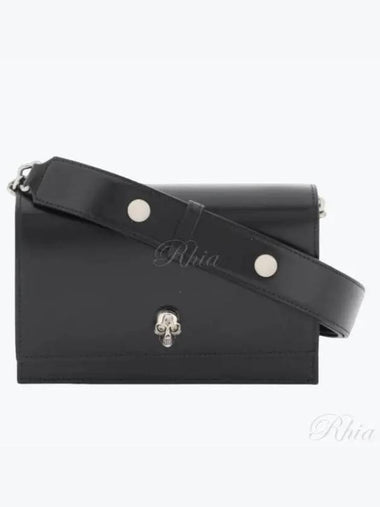 Small Skull Bag 757626 1BLCM - ALEXANDER MCQUEEN - BALAAN 1