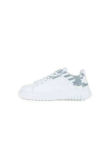 Women s Eagle Logo Print Sneakers White 270974 - EMPORIO ARMANI - BALAAN 1