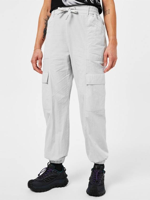 Cotton Cargo Track Pants White - MONCLER - BALAAN 4