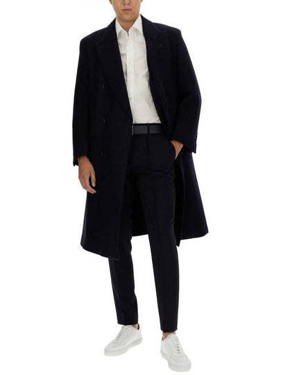 Tom Ford Double-Breasted Coat - TOM FORD - BALAAN 2