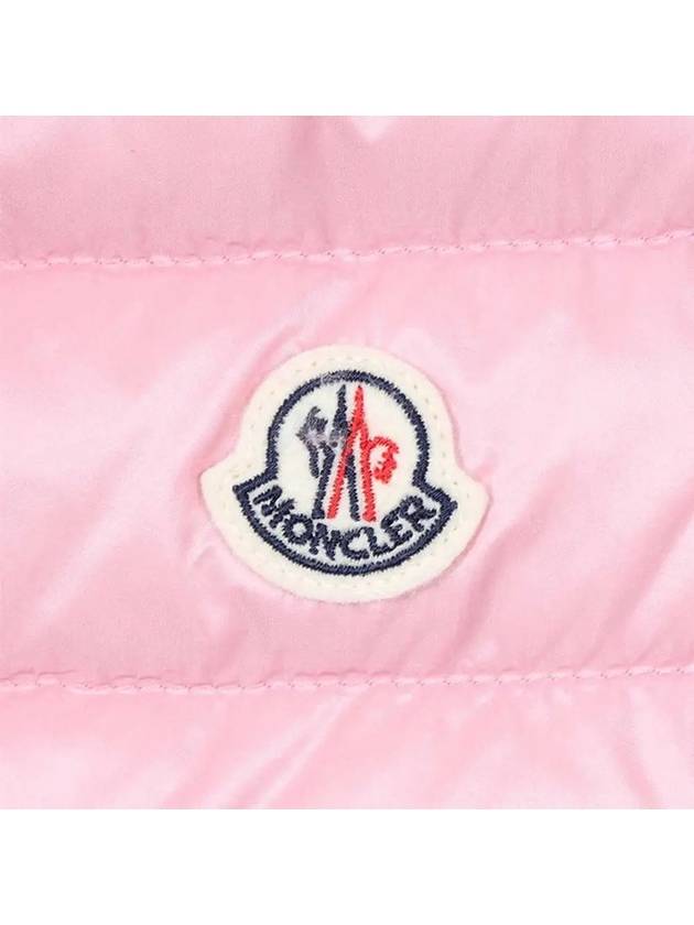 Kids Logo Padded Vest Pink 1A001 01 53048 527 - MONCLER - BALAAN 4