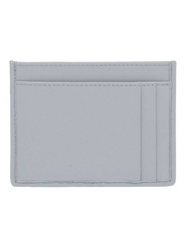 Matelasse Nappa Leather Card Wallet Grey - MIU MIU - BALAAN 3