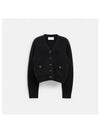 Heritage C Cardigan CX133 BLK - COACH - BALAAN 1