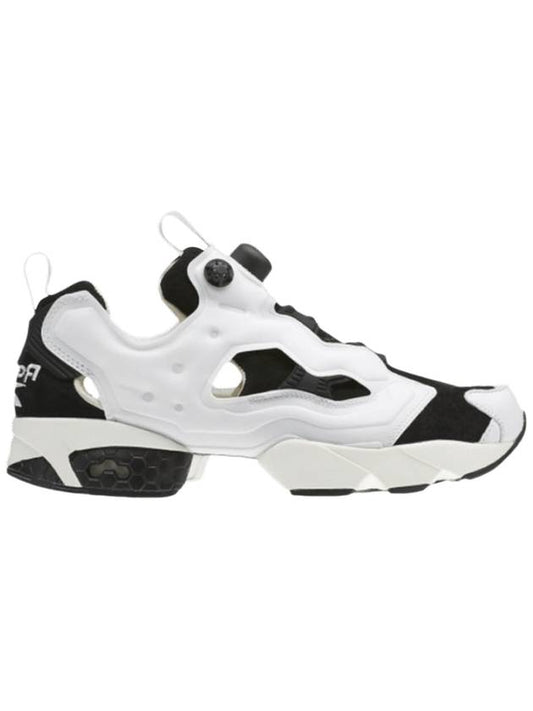 Instapump Fury OG Low Top Sneakers White Black - REEBOK - BALAAN 1