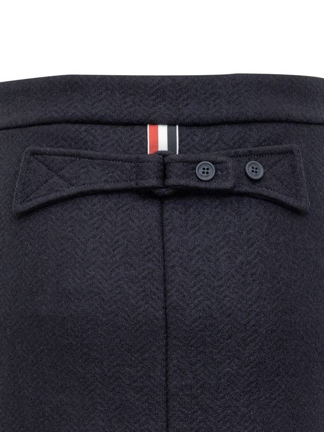 high waist herringbone mini skirt FJK123AJ0160 - THOM BROWNE - BALAAN 4