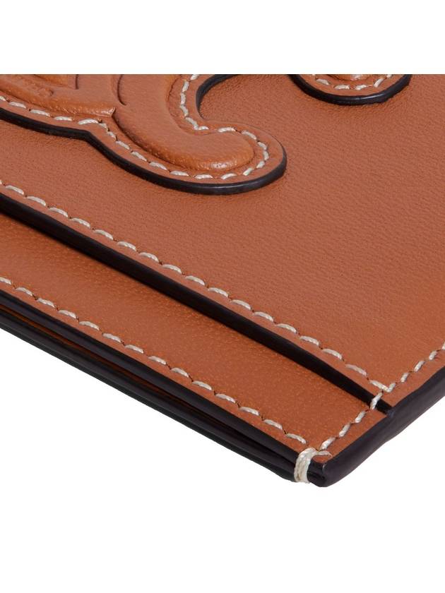 Coeur Triomphe Card Wallet Tan - CELINE - BALAAN 5