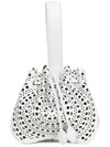 Rose Marie 16 Punching Bucket Bag White - ALAIA - BALAAN 2