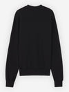 Bold Fox Head Cotton Sweatshirt Black - MAISON KITSUNE - BALAAN 3