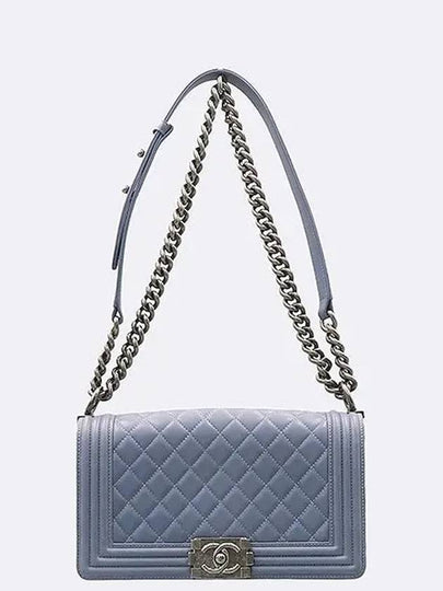 A67086 Boy Medium Chain Flap Shoulder Bag - CHANEL - BALAAN 2