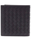 Intreciato Small Folder Half Wallet Brown - BOTTEGA VENETA - BALAAN 5