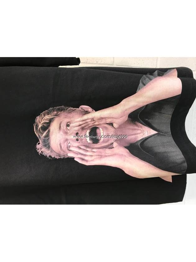 Men's Back David Bowie Short Sleeve TShirt Black NUS19212009 - IH NOM UH NIT - BALAAN 6