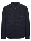 Men's Mid Layer Jacket Black - TEN C - BALAAN 3