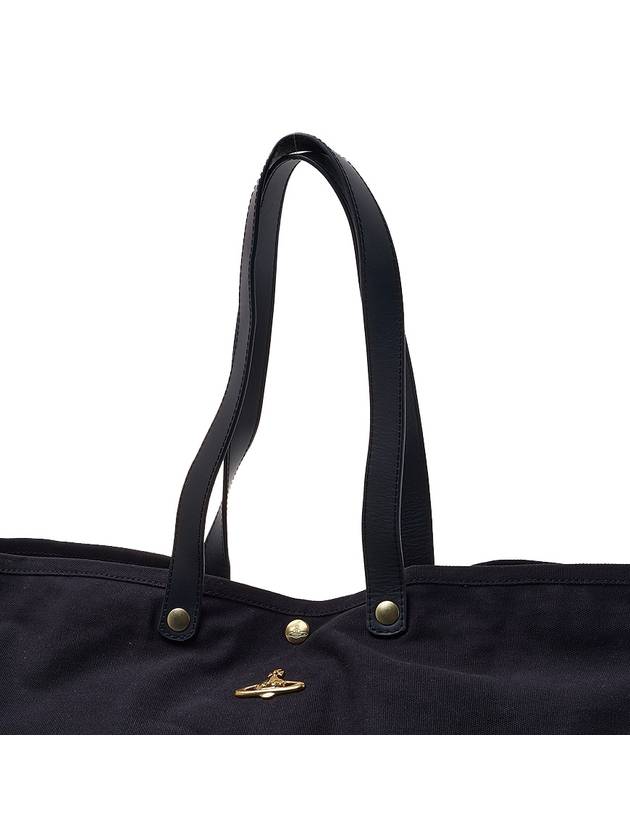 Utility Shopper Tote Bag Black - VIVIENNE WESTWOOD - BALAAN 8