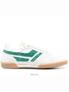 Jackson Suede Low Top Sneakers Green Ivory - TOM FORD - BALAAN 2