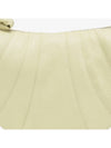 Soft Grained Leather Small Croissant Crossbody Bag Dusty Yellow - LEMAIRE - BALAAN 7