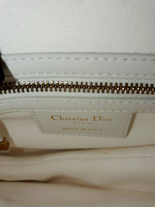 Daol Beomeo Branch Saddle Bag White Stitching M0446CRBW Condition S - DIOR - BALAAN 5