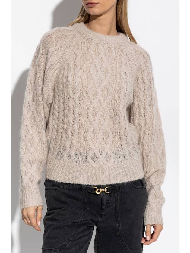 Marant Etoile Sweater Elka, Women's, Beige - ISABEL MARANT ETOILE - BALAAN 3