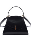 Geometric Handbag Cross Bag Black - SALVATORE FERRAGAMO - BALAAN 3