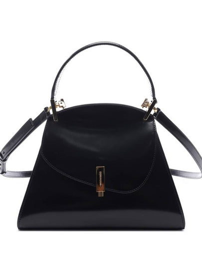 Geometric Handbag Cross Bag Black - SALVATORE FERRAGAMO - BALAAN 2