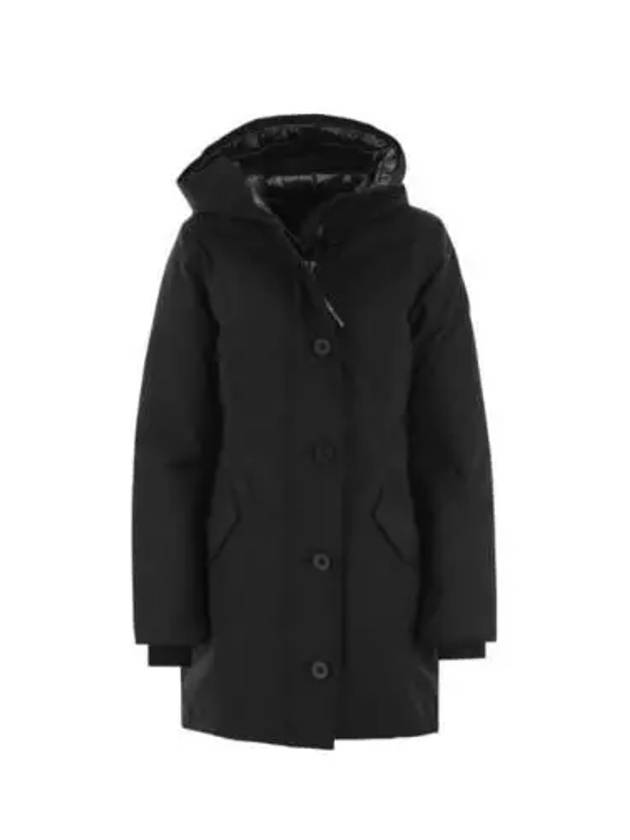 Rossclair Hooded Padding Black - CANADA GOOSE - BALAAN 2