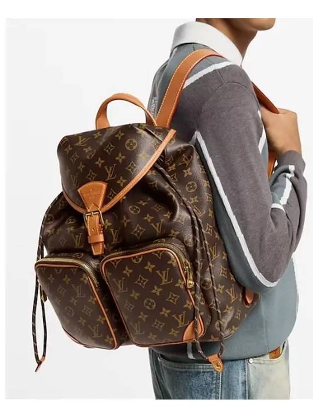 Montsouris Cargo Monogram Backpack Brown - LOUIS VUITTON - BALAAN 6