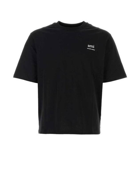Alexandre Mattiussi Short Sleeve T-Shirt Black - AMI - BALAAN 1