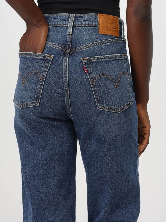 Rib Cage Straight Jeans Blue - LEVI'S - BALAAN 4