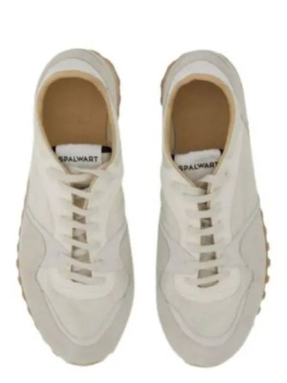 Men's Trail Leather Low Top Sneakers White - SPALWART - BALAAN 2